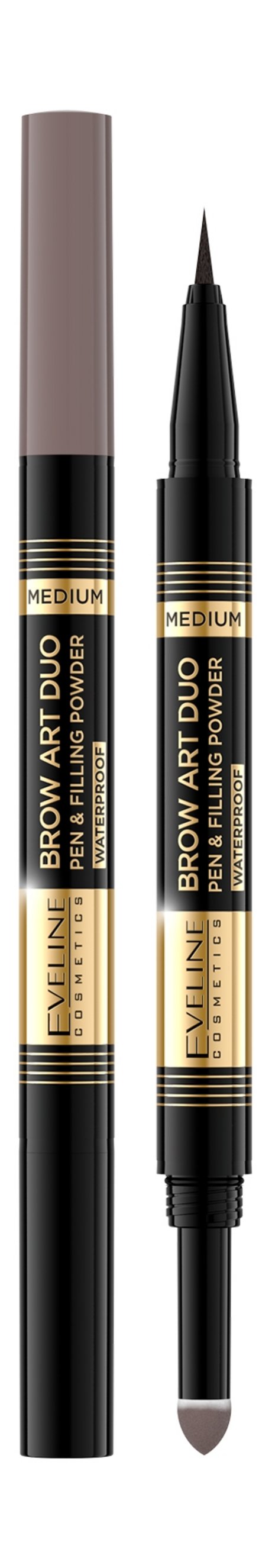 Eveline Brow Art Duo Waterproof Pen & Filling Powder