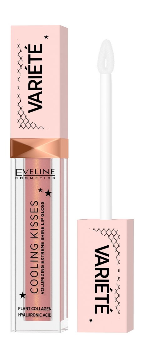 Eveline Variete Cooling Kisses Volumizing Extreme Shine Lip Gloss