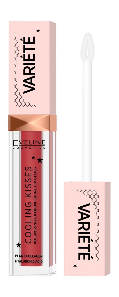 Eveline Variete Cooling Kisses Volumizing Extreme Shine Lip Gloss
