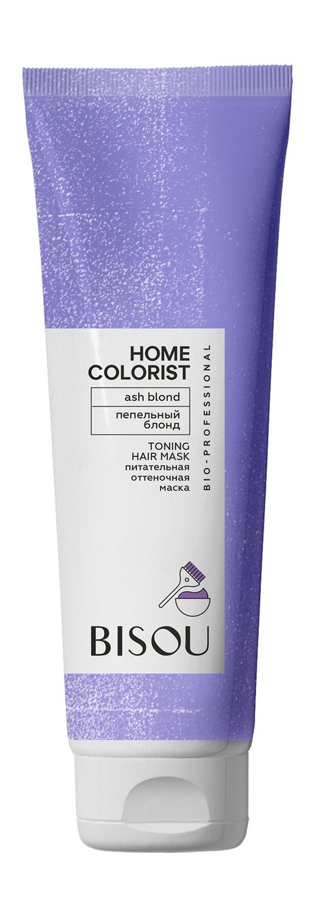 Bisou Bio-Professional Home Colorist Ash Blonde Toning Hair Mask