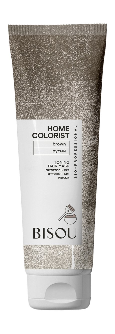 Bisou Bio-Professional Home Colorist Brown Toning Hair Mask