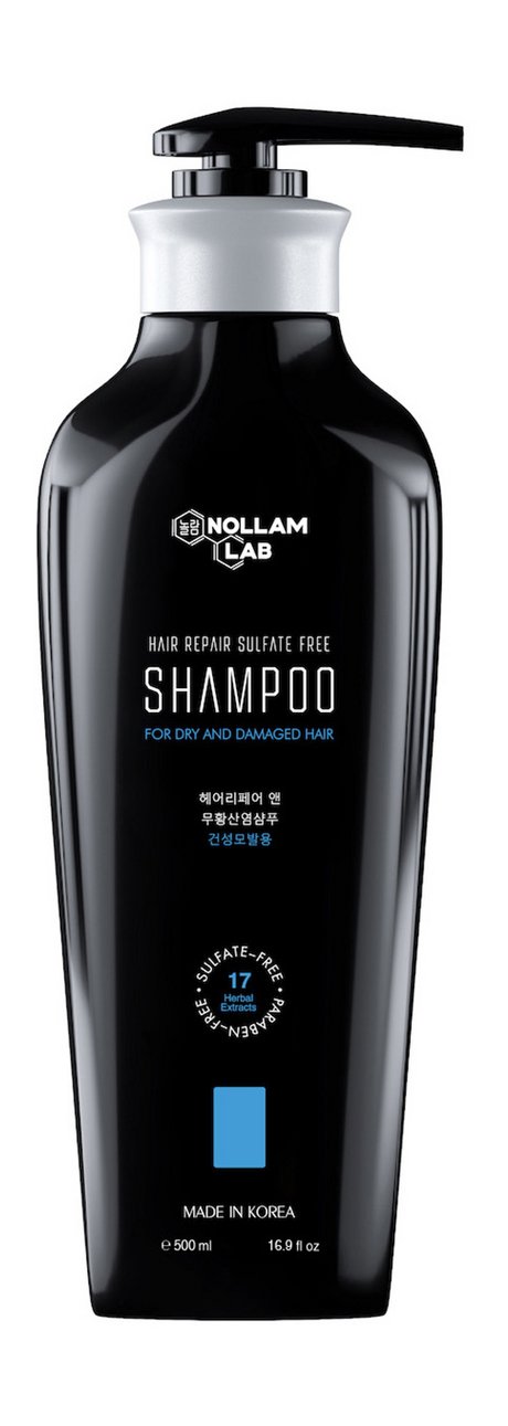 Nollam Lab Hair Repair Sulfate Free Shampoo for Dry and Damaged Hair