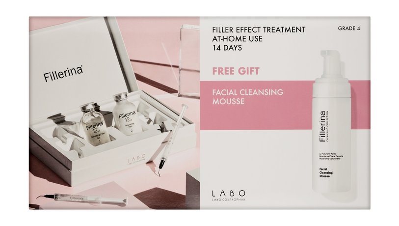 Fillerina 12HA Densifying Filler Treatment Grade 4 & Cleansing Mousse Set