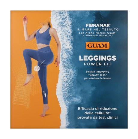 Guam Power Fit Leggings Blu Cobalto