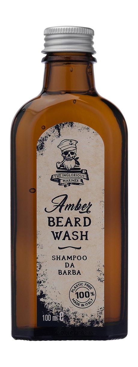 The Inglorious Mariner Amber Beard Wash Shampoo
