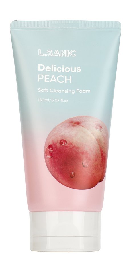 L.Sanic Delicious Peach Soft Cleansing Foam — цена и наличие L.Sanic Delicious Peach Soft Cleansing Foam