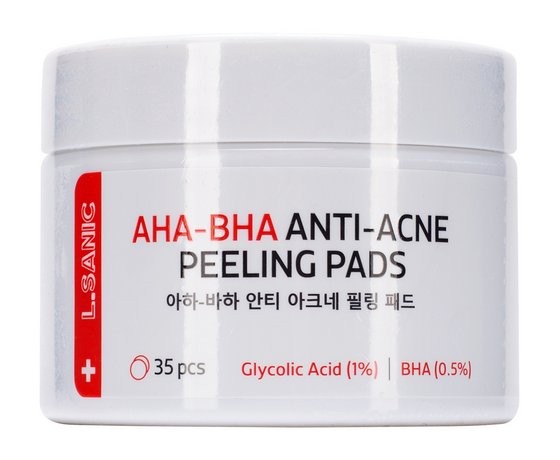 L.Sanic AHA-BHA Anti-Acne Peeling Pads