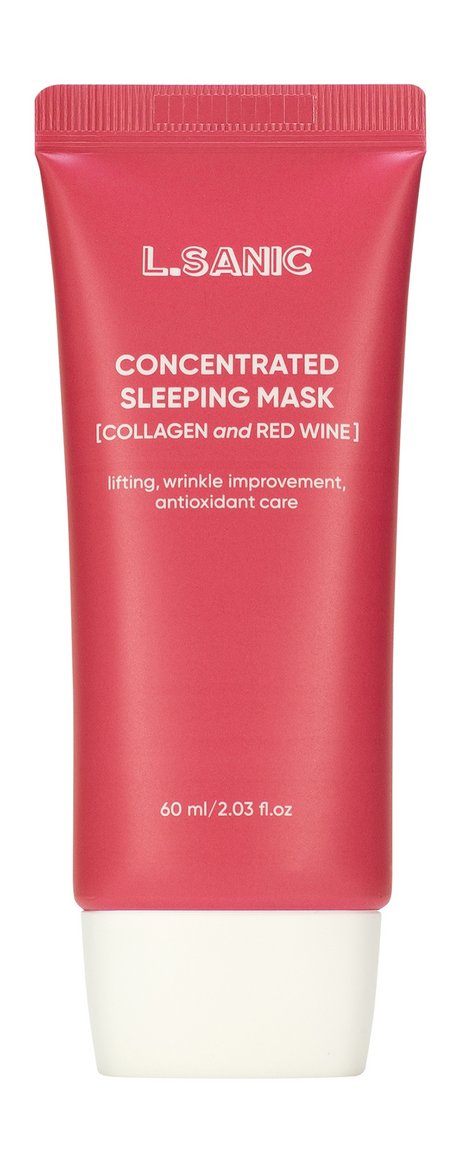 L.Sanic Collagen & Red Wine Concentrated Sleeping Mask