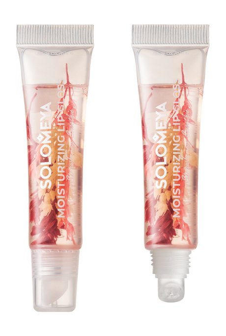Solomeya Strawberry Smoothie Moisturizing Lip Gloss