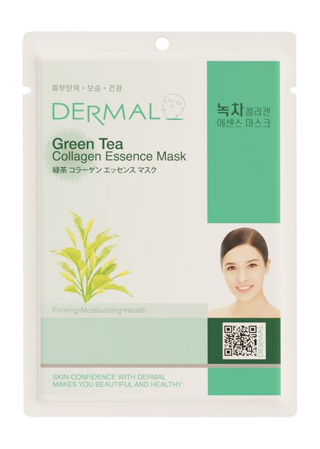 Dermal Green Tea Collagen Essence Mask
