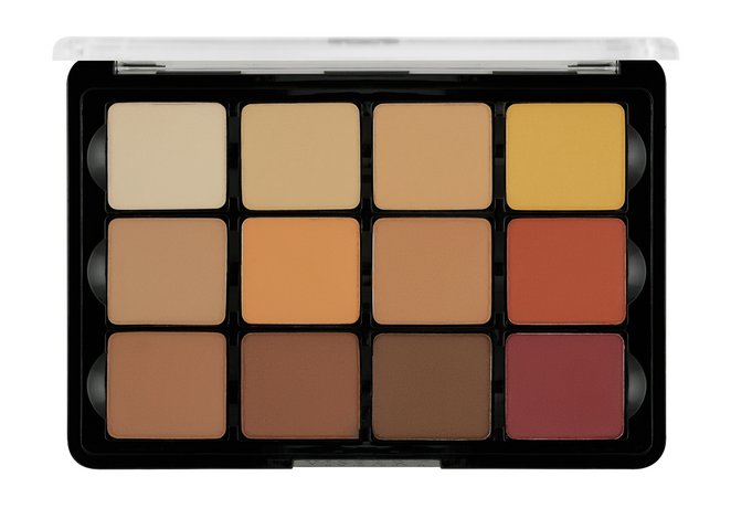 Viseart Slimpro Warm Mattes Eyeshadow Palette