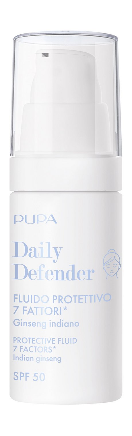 Pupa Daily Defender Protective Fluid 7 Factors SPF 50 — цена и наличие Pupa Daily Defender Protective Fluid 7 Factors SPF 50