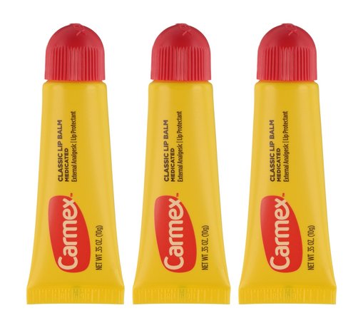 Carmex Medicated Classic Lip Balm Tube Pack