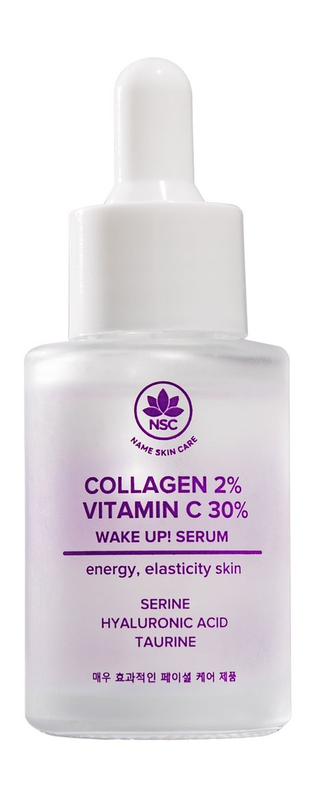 NSC Name Skin Care Collagen 2% & Vitamin C 30% Wake Up! Serum