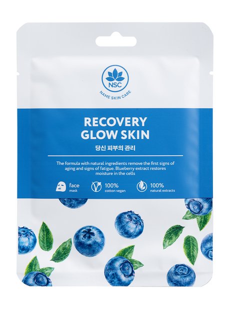 NSC Name Skin Care Recovery Glow Skin Face Mask
