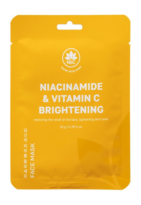 NSC Name Skin Care Niacinamide & Vitamin C Brightening Face Mask
