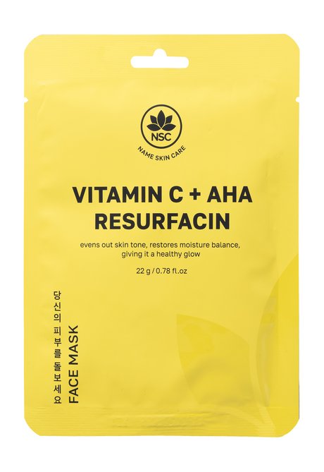 NSC Name Skin Care Vitamin C + AHA Resurfacin Face Mask