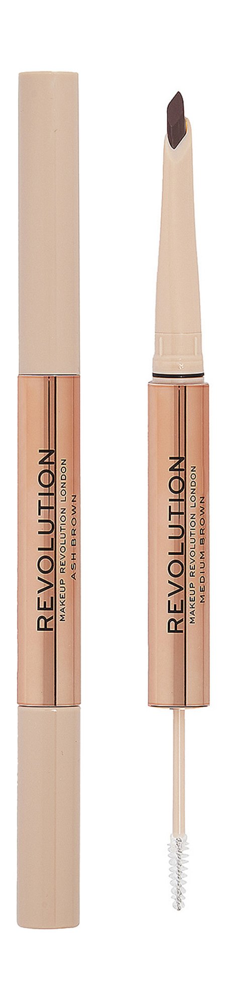 Revolution Makeup Fluffy Brow Duo 2-in-1 Blade Pencil & Clear Brow Gel — цена и наличие Revolution Makeup Fluffy Brow Duo 2-in-1 Blade Pencil & Clear Brow Gel