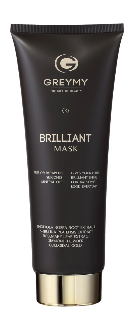 Питательная маска для создания зеркального блеска на волосах Greymy Brilliant Mask