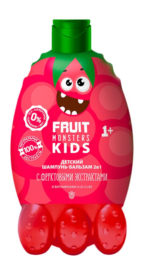 Megamonsters Fruit Monsters Kids Шампунь-бальзам 2в1
