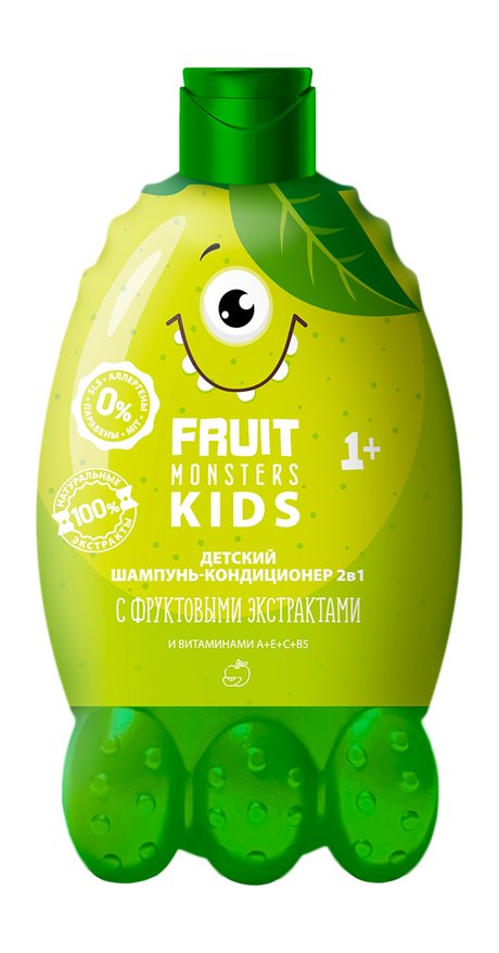 Megamonsters Fruit Monsters Kids Шампунь-кондиционер 2в1