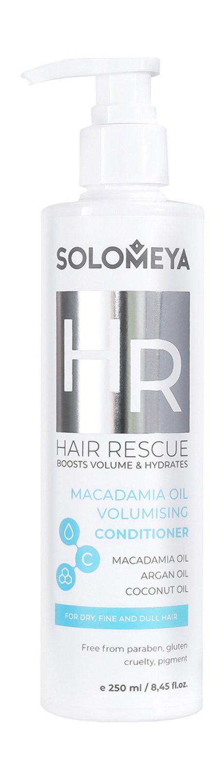 Solomeya Hair Rescue Macadamia Oil Volumising Сonditioner
