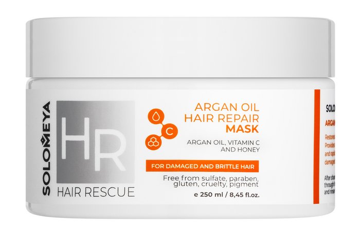 Solomeya Hair Rescue Argan Oil Hair Repair Mask