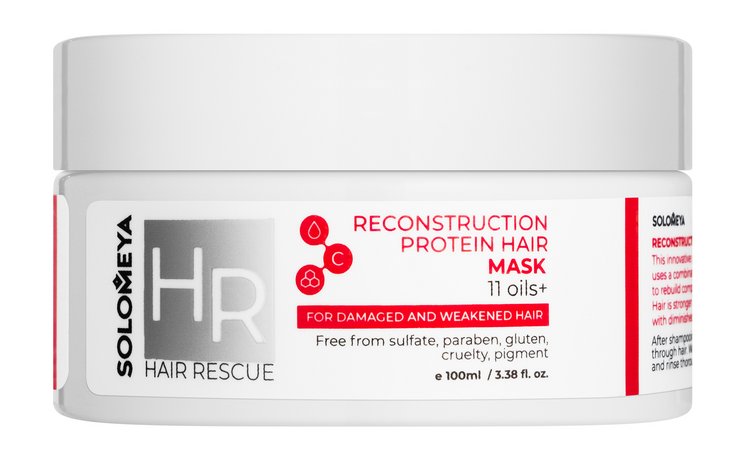 Solomeya Hair Rescue Reconstruction Protein Hair Mask