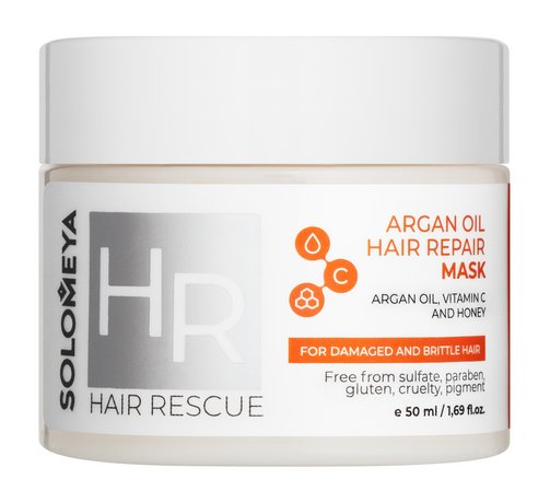 Solomeya Hair Rescue Argan Oil Hair Repair Mask