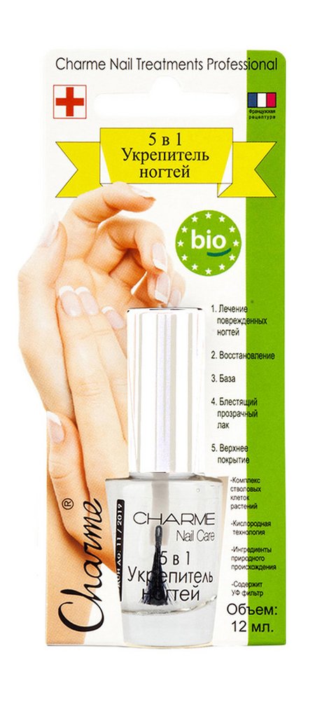 Charme Nail Care Укрепитель ногтей 5 в 1