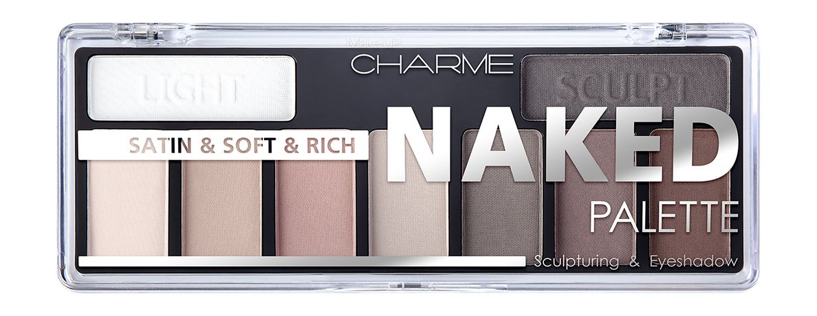 Charme Naked Sculpting & Eyeshadow Palette