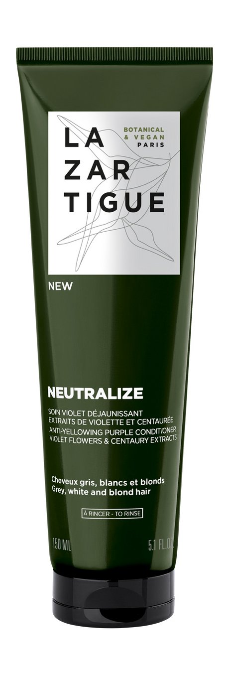 Lazartigue Neutralize Anti-Yellowing Purple Conditioner