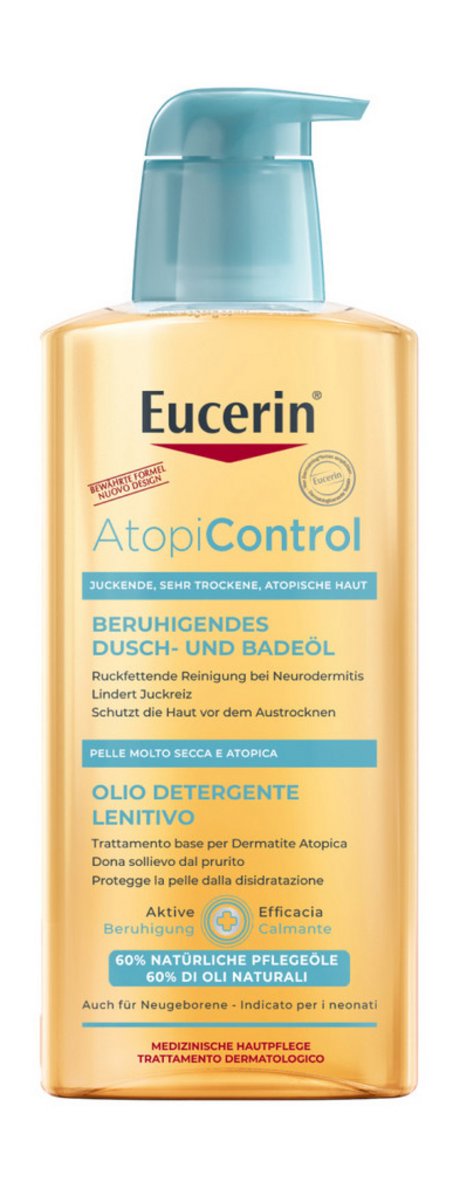 Eucerin Atopi Control Beruhigendes Dusch- Und Badeol