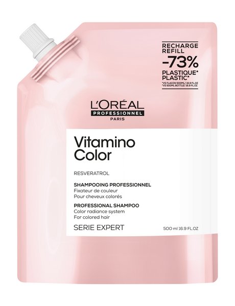 L'OREAL PROFESSIONNEL L’Oreal Professionnel Serie Expert Vitamino Color Shampoo Recharge Refill — цена и наличие L'OREAL PROFESSIONNEL L’Oreal Professionnel Serie Expert Vitamino Color Shampoo Recharge Refill