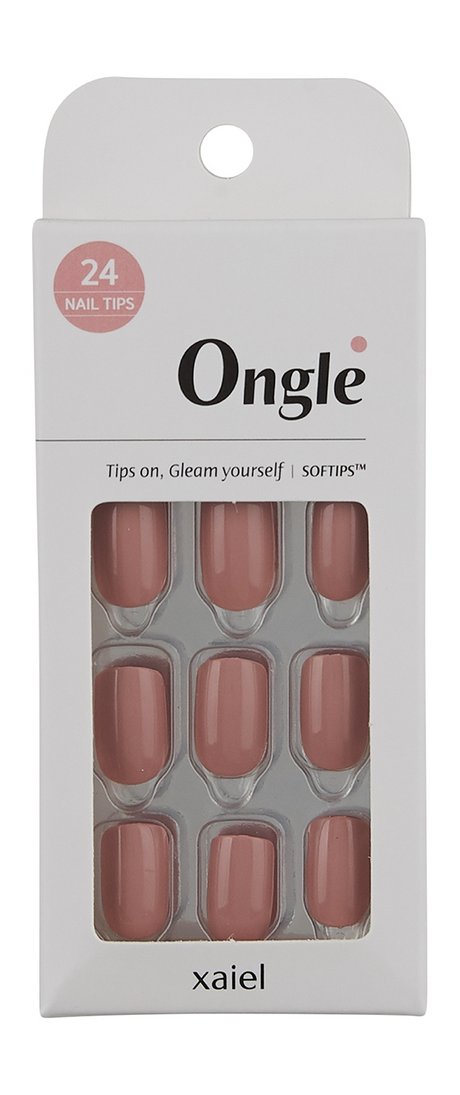 Ongle Nail Tips Set Coral Independent