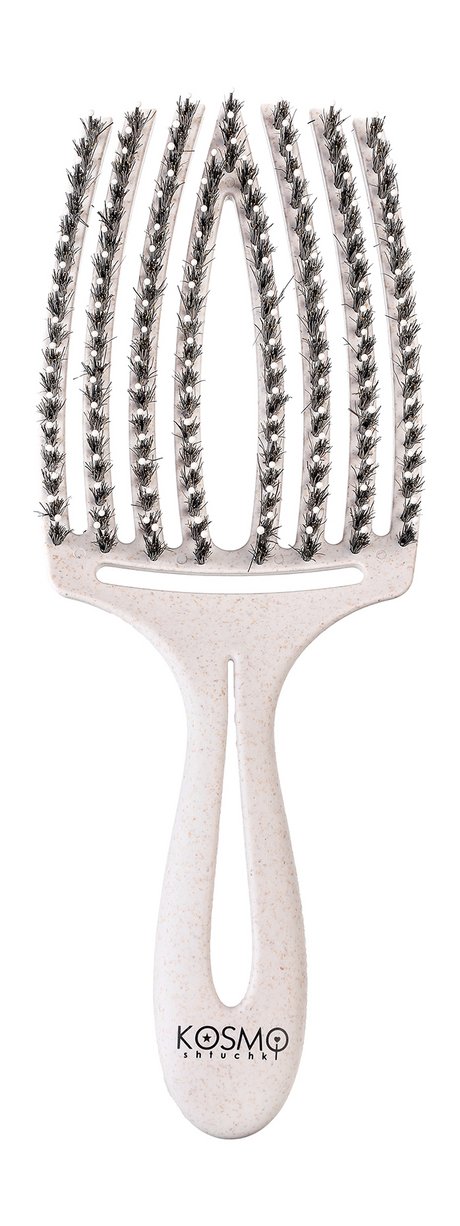 Kosmoshtuchki Comb Torch Bio Bristle Grey