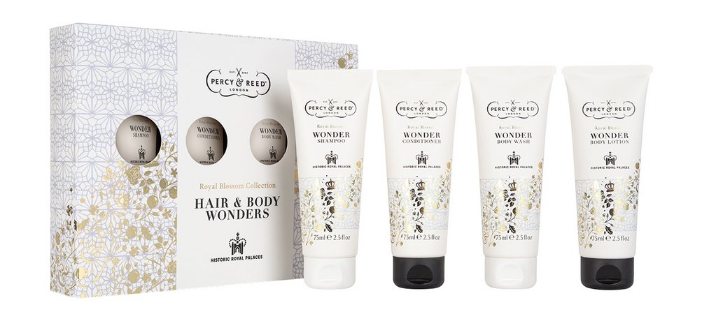 Percy & Reed Royal Blossom Collection Hair & Body Wonders Set