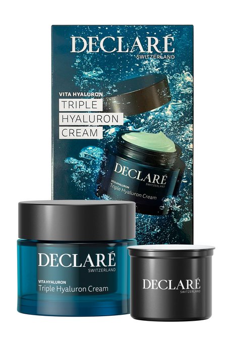 Declare Vital Triple Hyaluron Cream & Refill Set