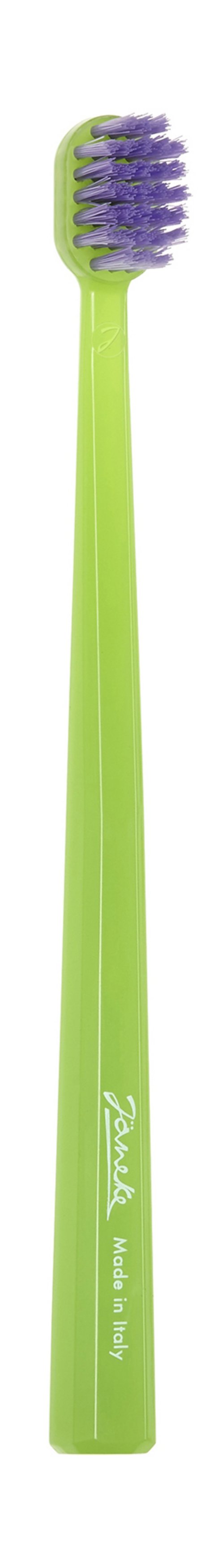 Janeke Toothbrush Green and Purple