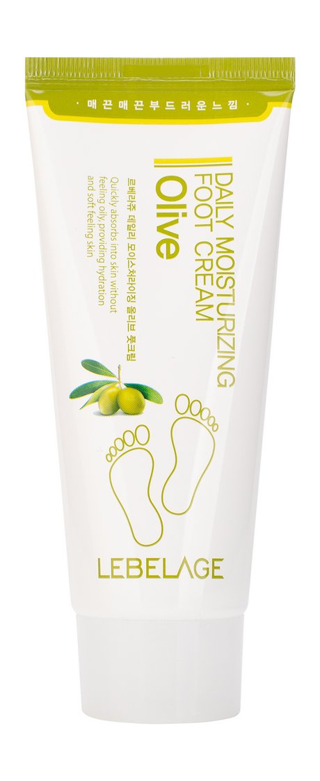 Lebelage Daily Moisturizing Olive Foot Cream