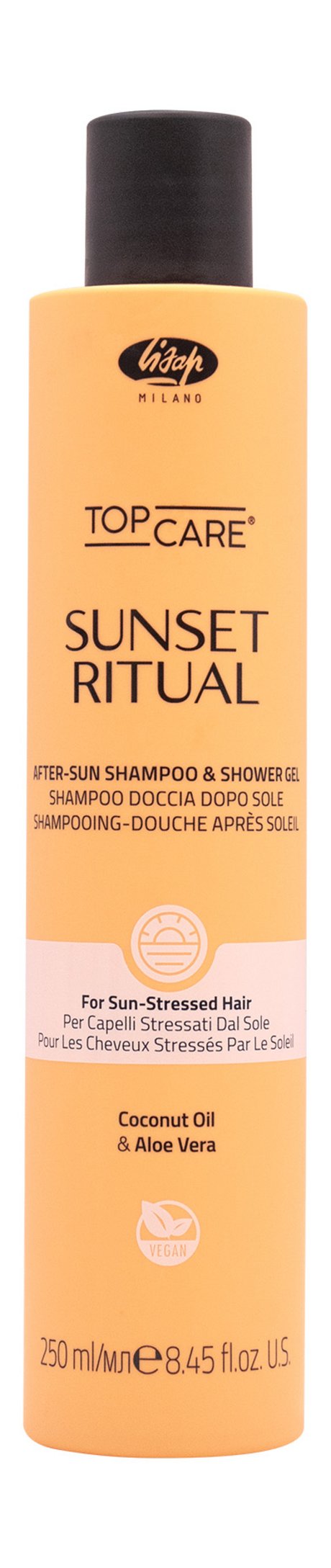 Lisap Milano Top Care Sunset Ritual After-Sun Shampoo & Shower Gel