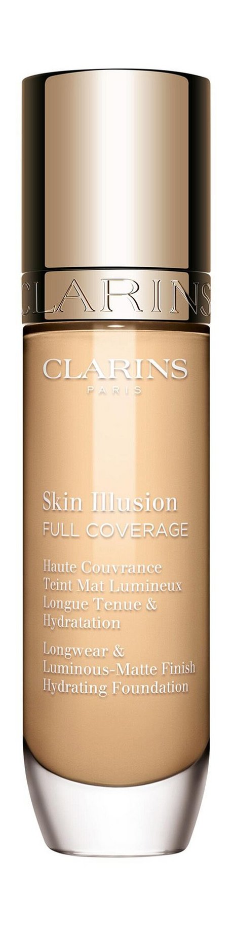 Clarins Skin Illusion Full Coverage Foundation — цена и наличие Clarins Skin Illusion Full Coverage Foundation