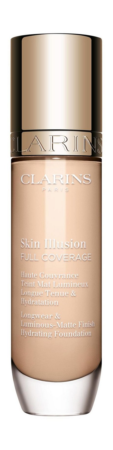 Clarins Skin Illusion Full Coverage Foundation — цена и наличие Clarins Skin Illusion Full Coverage Foundation
