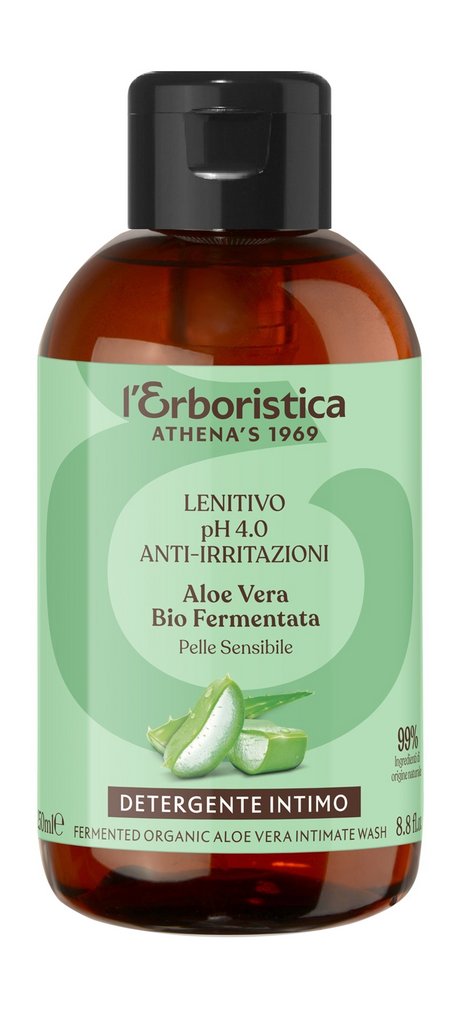 L'erboristica Fermented Organic Aloe Vera Intimate Wash