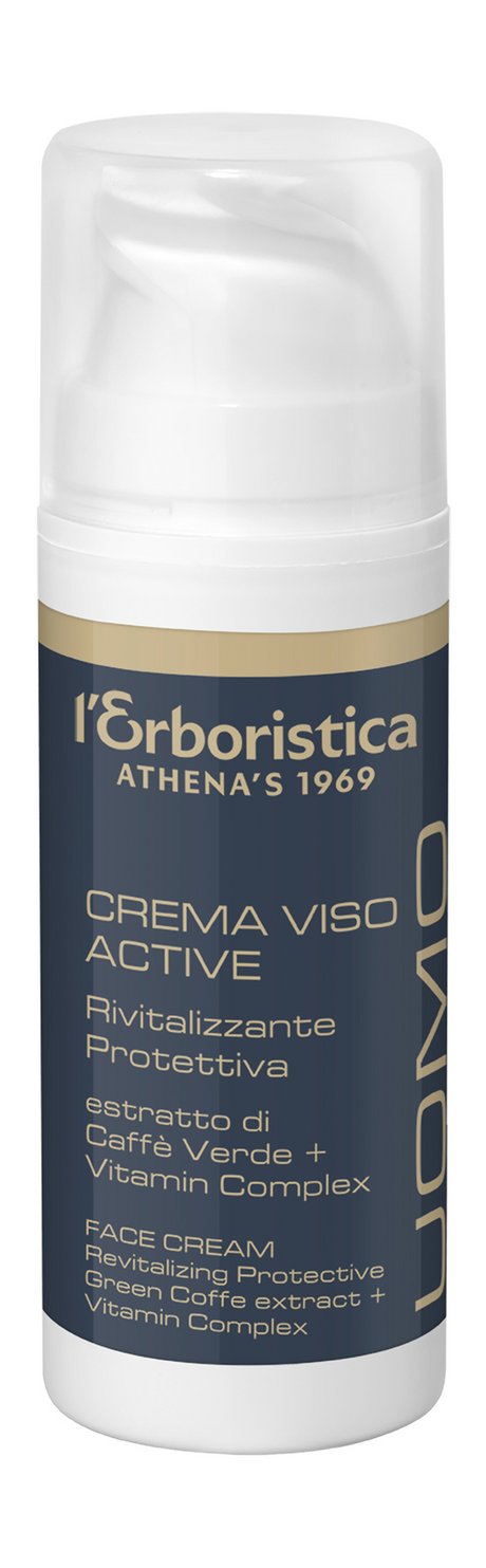 L'erboristica Uomo Revitalising Protective Face Cream Green Coffee Extract + Vitamin Complex