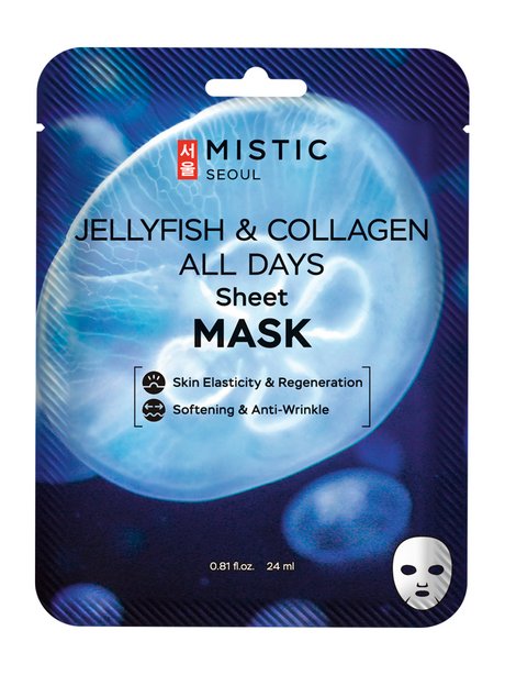 Mistic Jellyfish & Collagen All Days Sheet Mask