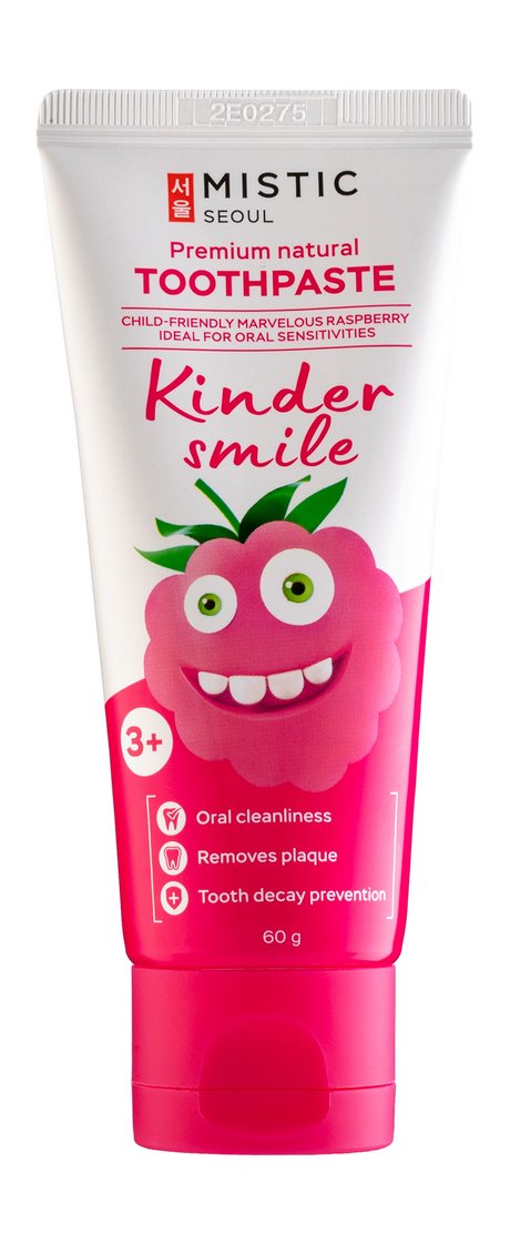 Mistic Kinder Smile Premium Natural Toothpaste Child-Friendly Marvellous Raspberry 3+