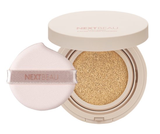 NextBeau Collagen Layer Cover Cushion SPF50+ PA++++ — цена и наличие NextBeau Collagen Layer Cover Cushion SPF50+ PA++++