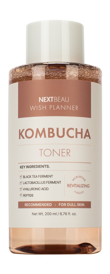 NextBeau Wish Planner Kombucha Biome Toner