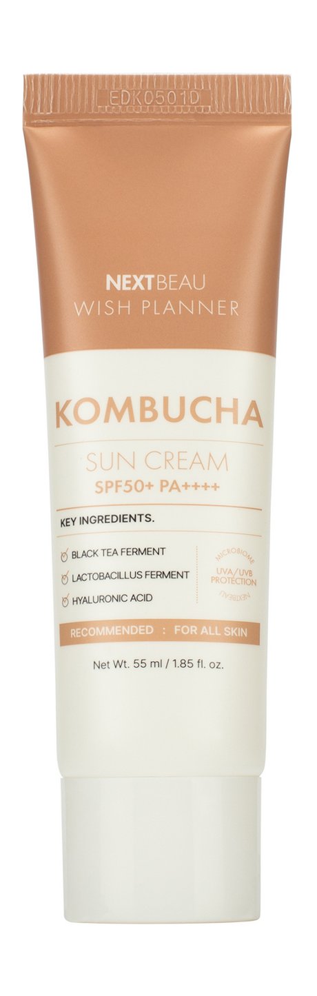 NextBeau Wish Planner Kombucha Biome Sun Cream SPF50+ PA++++